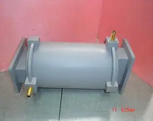 How does a Water-Cooled Twist Waveguide function?